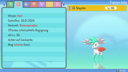 #492 Shaymin Zenitform BDSP