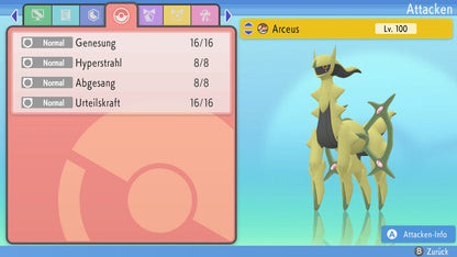 #493 Arceus Käfer BDSP
