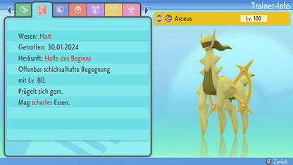 #493 Arceus Elektro BDSP