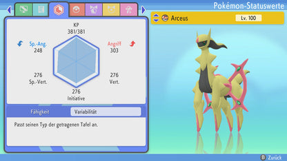 #493 Arceus Psycho BDSP
