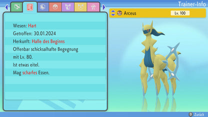 #493 Arceus Eis BDSP