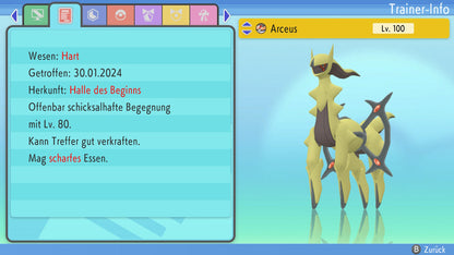 #493 Arceus Unlicht BDSP