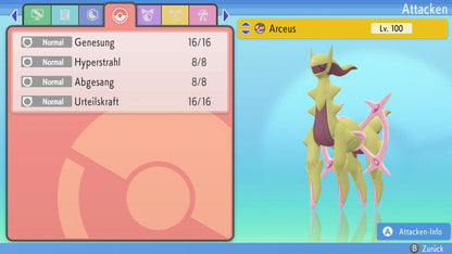 #493 Arceus Fee BDSP