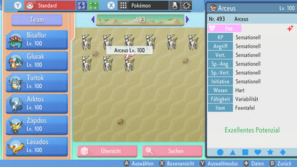 #493 Arceus Fee BDSP