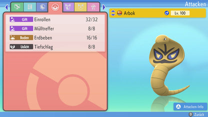 #24 Arbok PVP BDSP