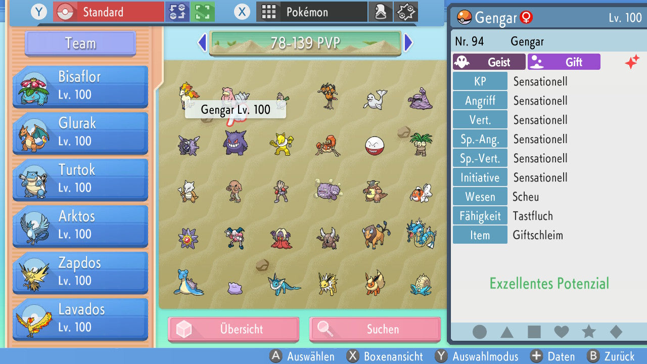 #94 Gengar PVP BDSP
