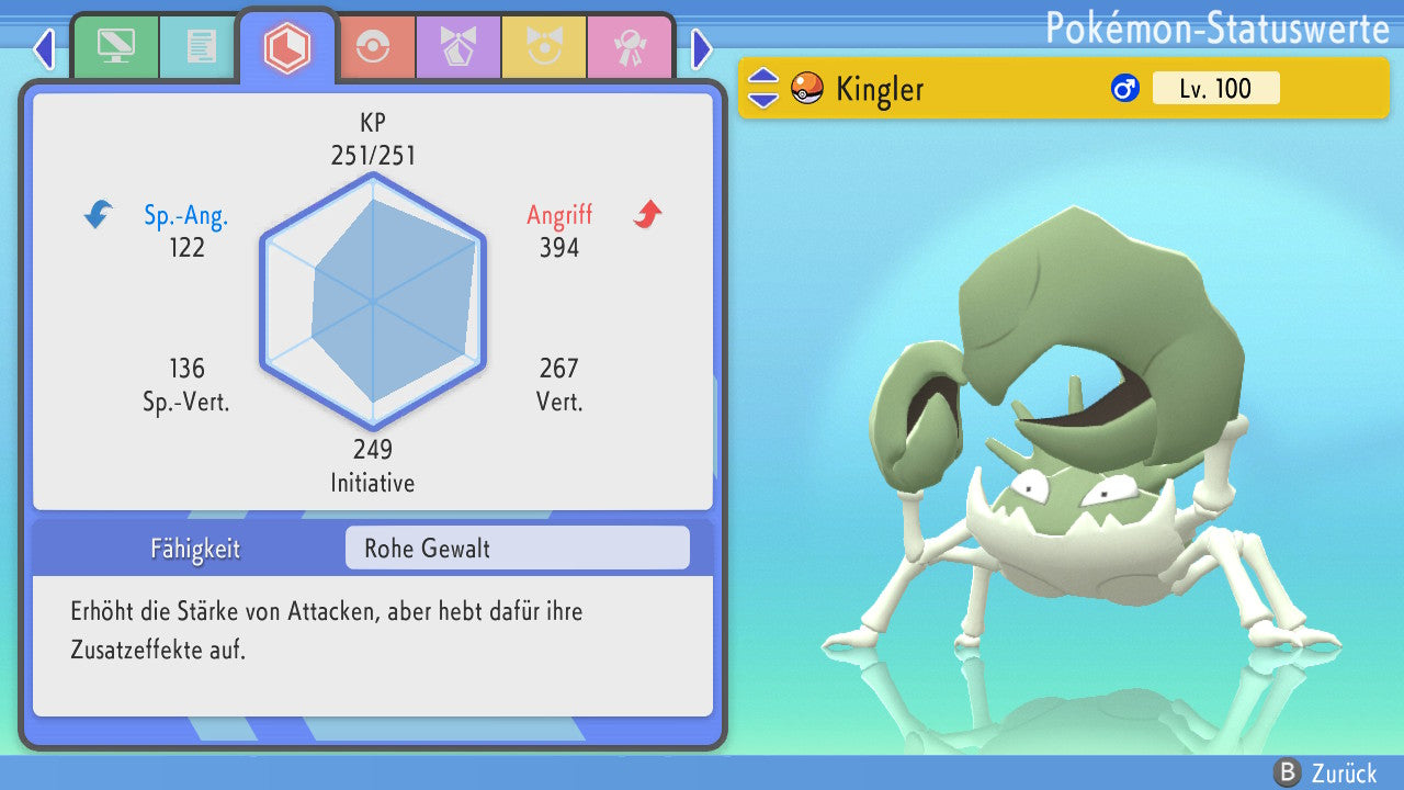#99 Kingler PVP BDSP