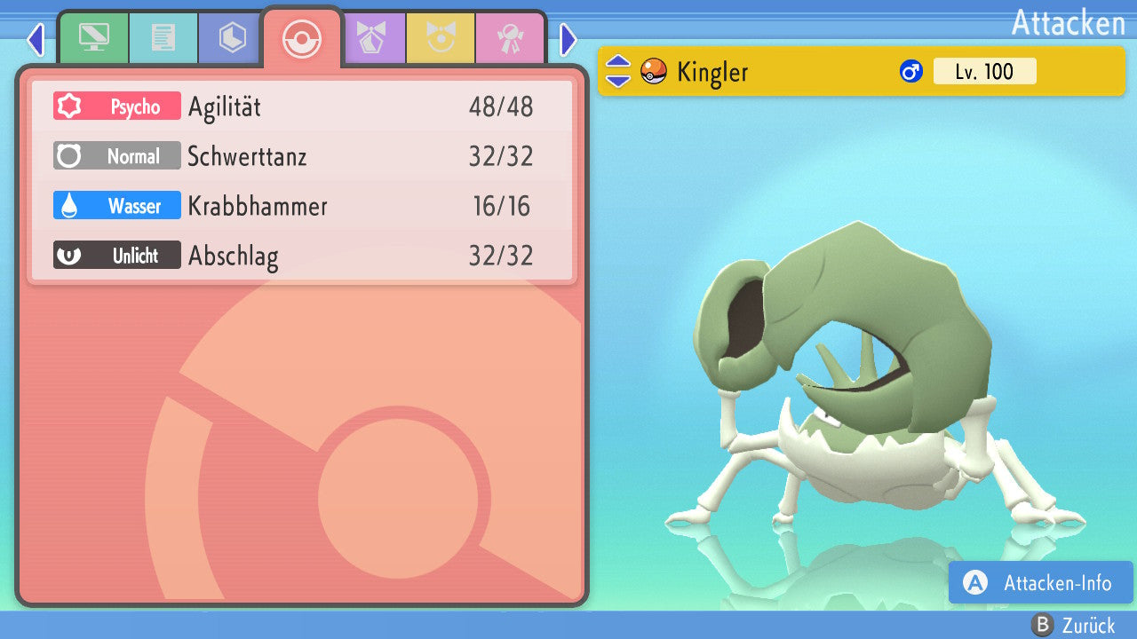 #99 Kingler PVP BDSP