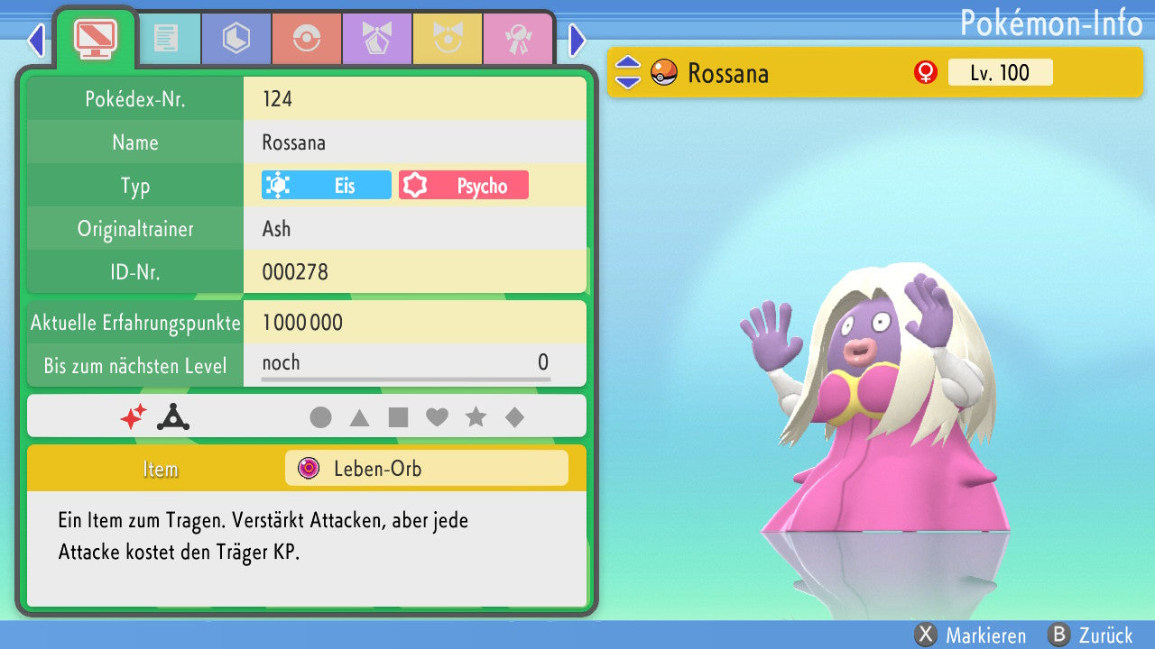 #124 Rossana PVP BDSP