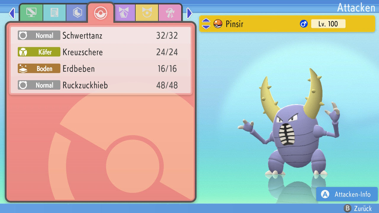 #127 Pinsir PVP BDSP