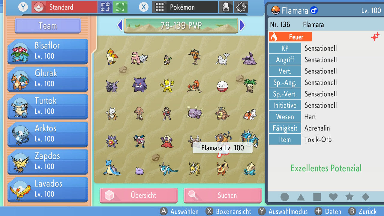 136 Flareon PVP BDSP