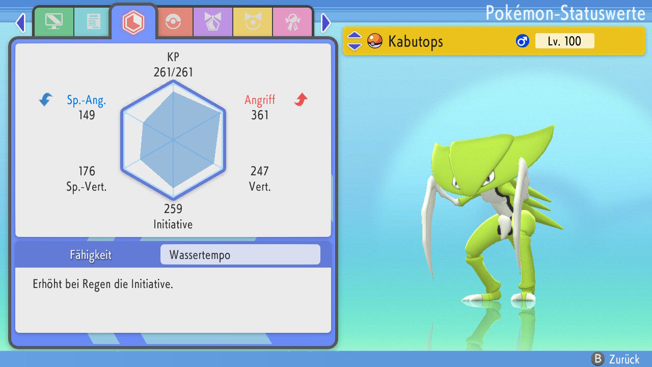 #141 Kabutops PVP BDSP