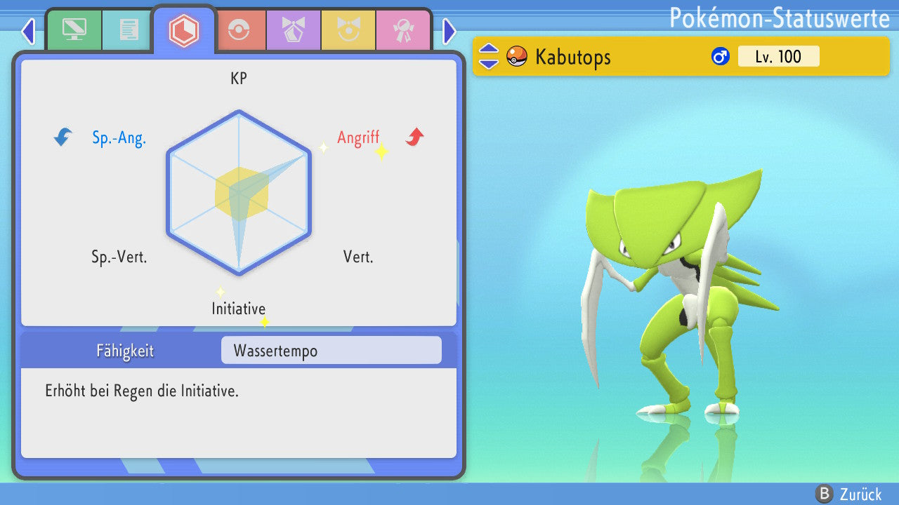 #141 Kabutops PVP BDSP