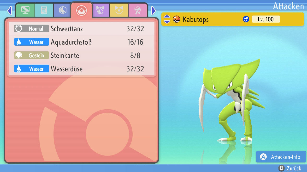 #141 Kabutops PVP BDSP