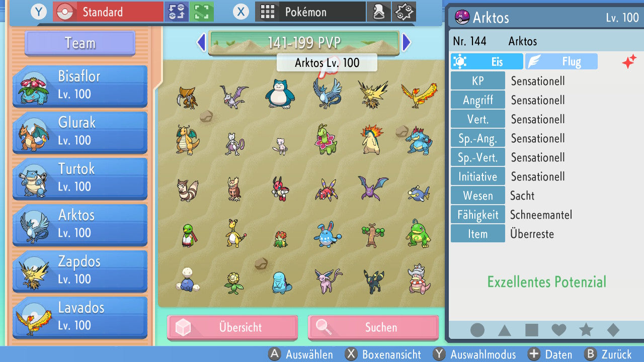 #144 Arktos PVP BDSP