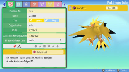#145 Zapdos PVP BDSP
