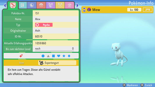 #151 Mew PVP BDSP