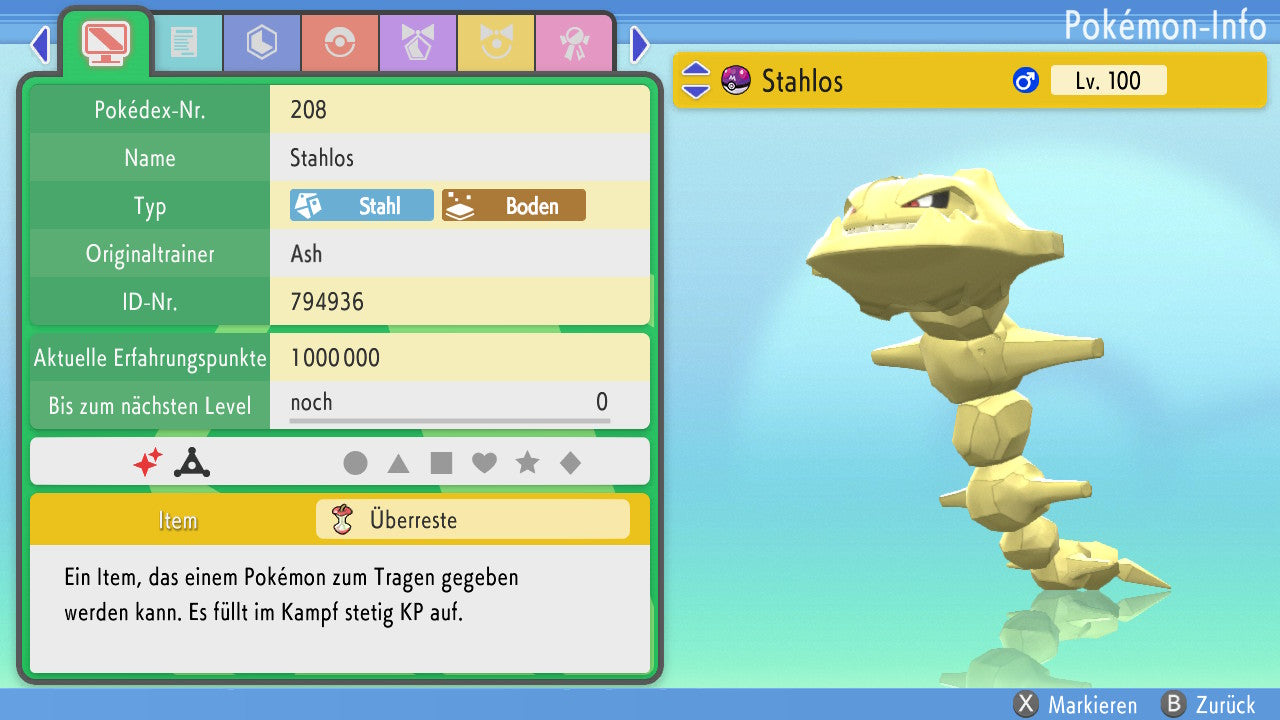 #208 Stahlos PVP BDSP
