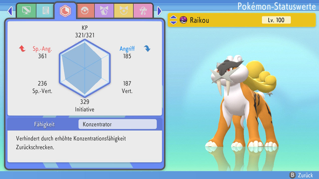 #243 Raikou PVP BDSP