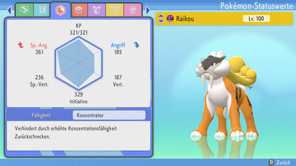 #243 Raikou PVP BDSP
