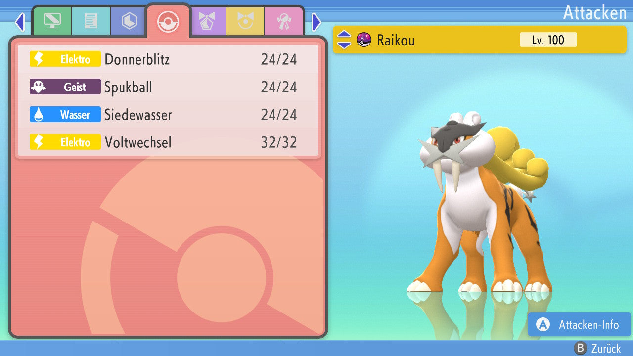 #243 Raikou PVP BDSP