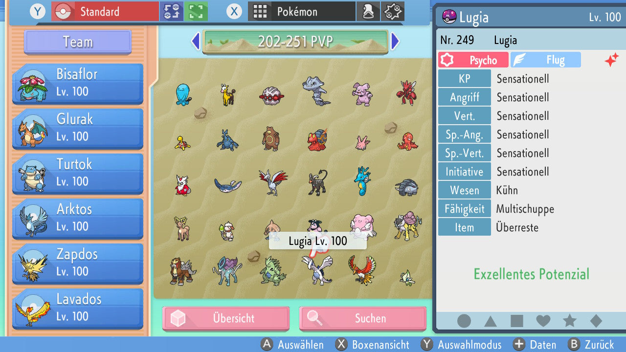 #249 Lugia PVP BDSP