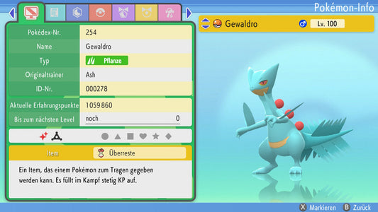 #254 Sceptile PVP