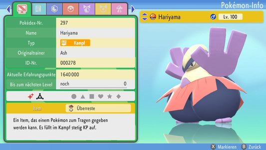 #297 Hariyama PVP BDSP