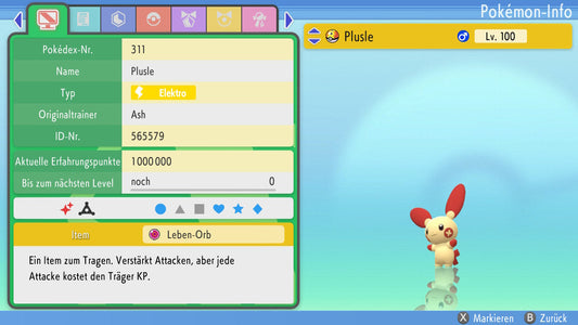 #311 Plusle PVP BDSP