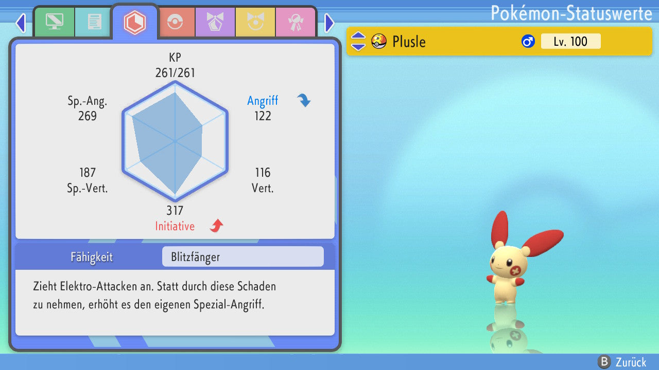 #311 Plusle PVP BDSP