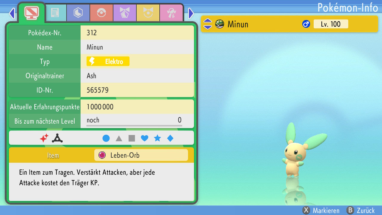 #312 Minun PVP BDSP