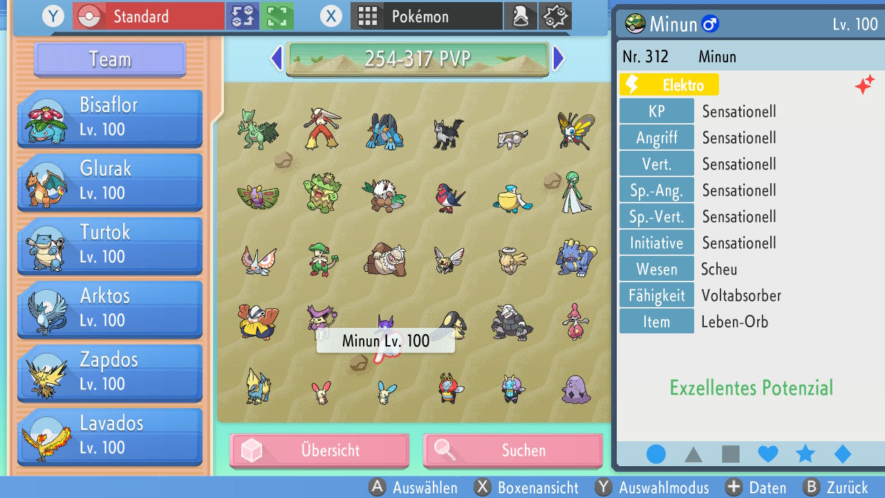 #312 Minun PVP BDSP