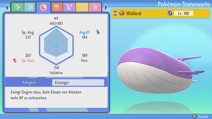 #321 Wailord PVP BDSP