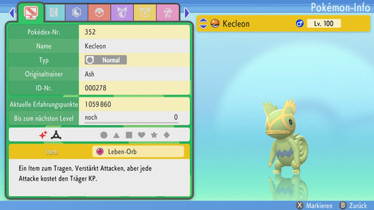#352 Kecleon PVP BDSP