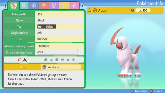 #359 Absol PVP BDSP