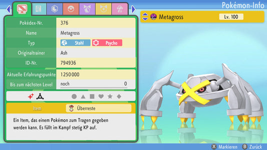 #376 Metagross PVP BDSP