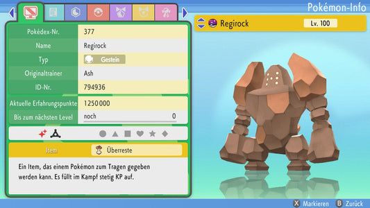 #377 Regirock PVP BDSP