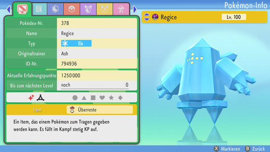 #378 Regice PVP BDSP