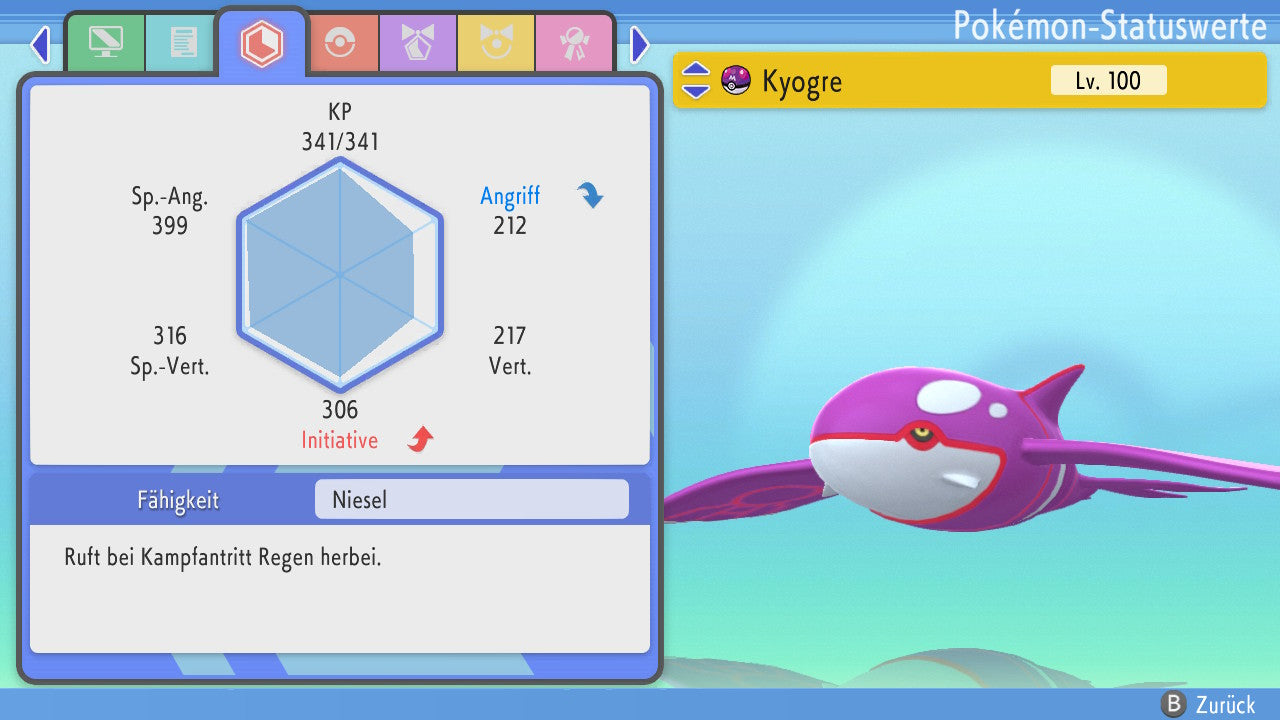 #382 Kyogre PVP BDSP