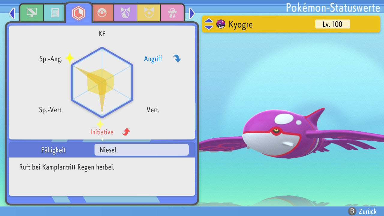 #382 Kyogre PVP BDSP