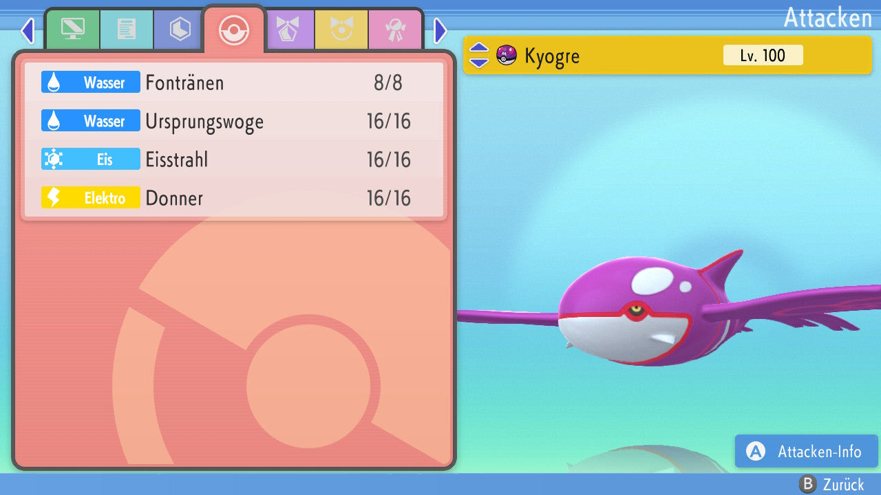 #382 Kyogre PVP BDSP