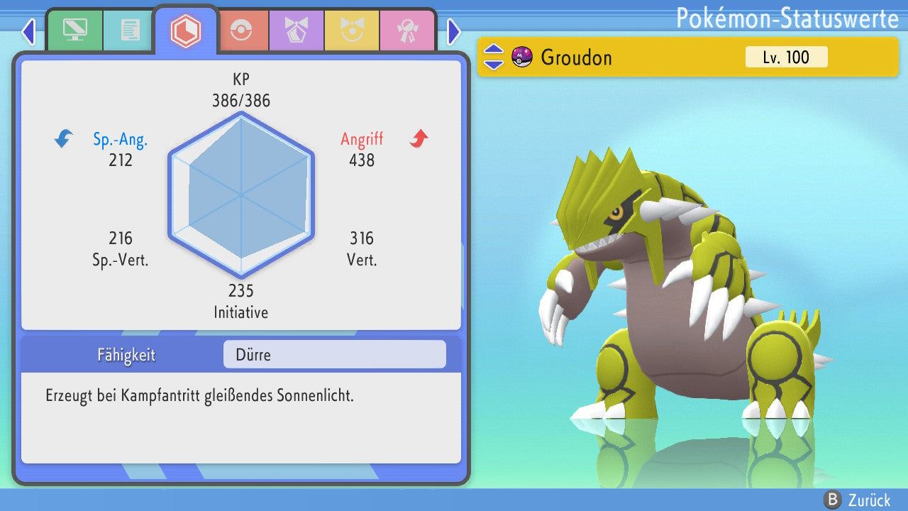 #383 Groudon PVP BDSP