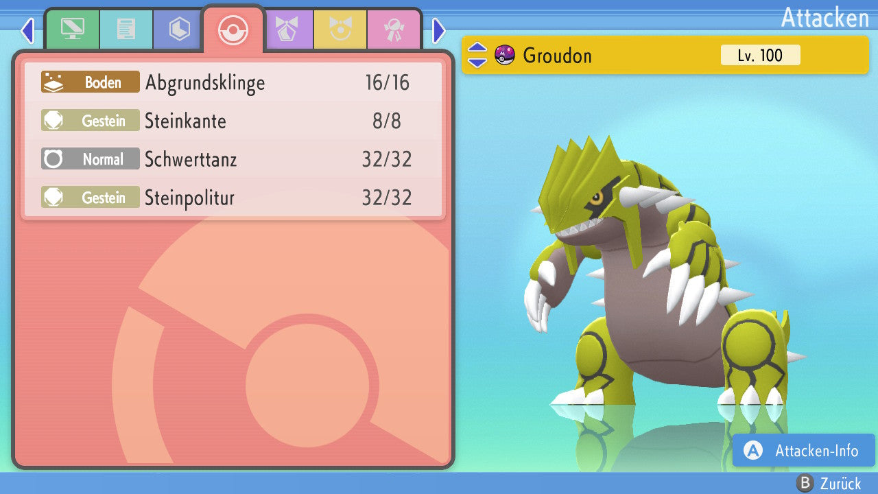 #383 Groudon PVP BDSP