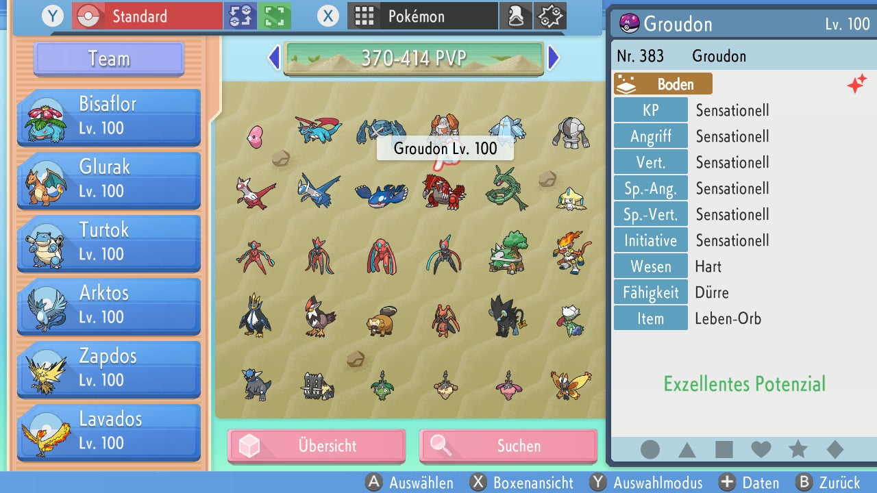 #383 Groudon PVP BDSP