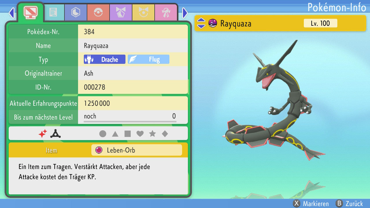 #384 Rayquaza PVP BDSP