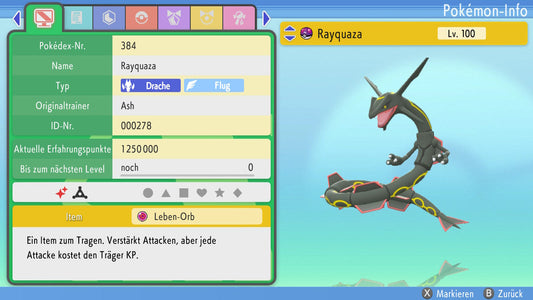 #384 Rayquaza PVP BDSP