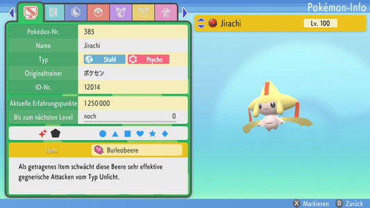 #385 Jirachi PVP BDSP