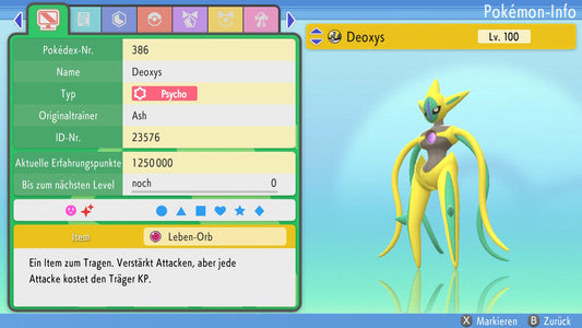 #386 Deoxys Attack Form PVP