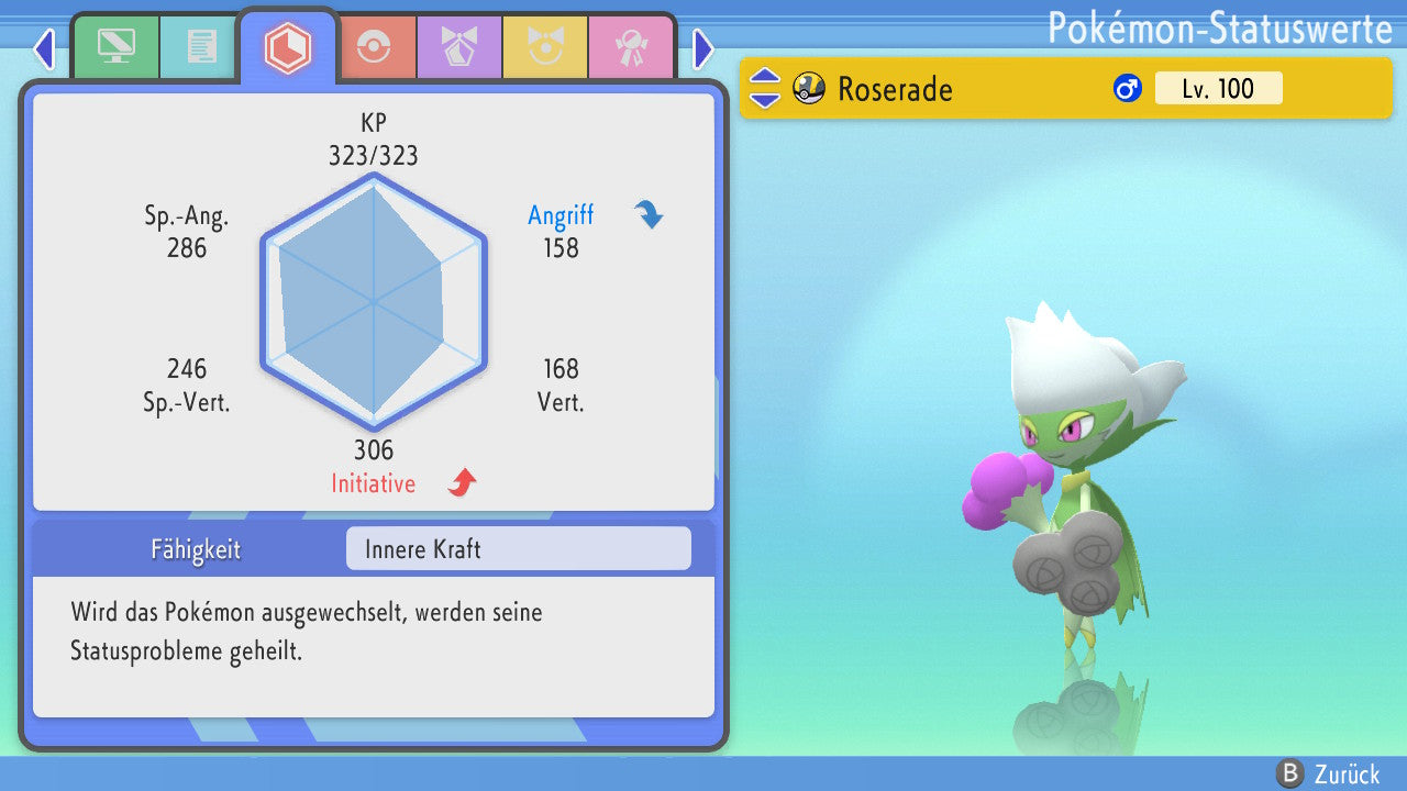 #407 Roserade PVP BDSP