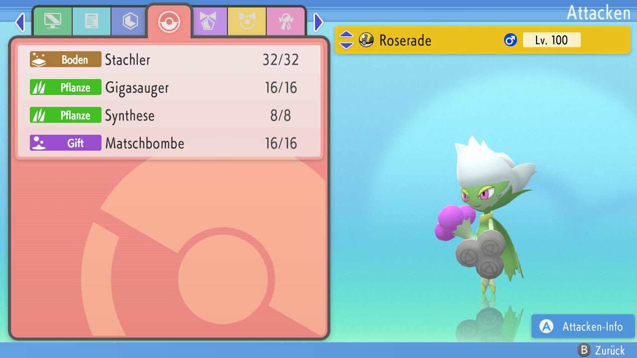 #407 Roserade PVP BDSP